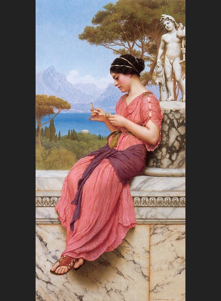 John William Godward The Love Letter